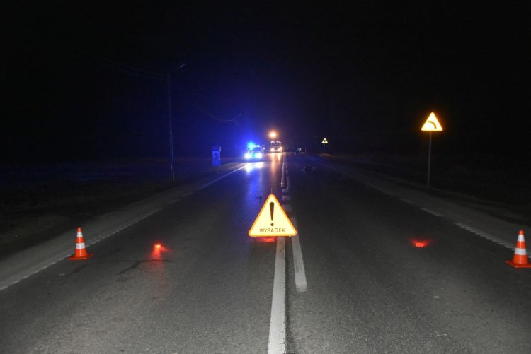 Śmiertelne potrącenie pieszego w&nbsp;Połomi w&nbsp;powiecie strzyżowskim