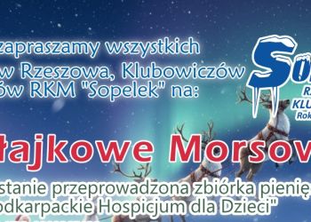 Mikołajkowe morsowanie dla hospicjum w Rzeszowie