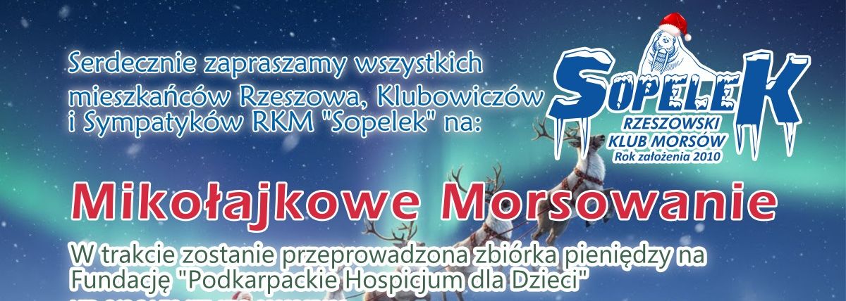 Mikołajkowe morsowanie dla hospicjum w Rzeszowie 7 - Polskie Radio Rzeszów Mikołajkowe morsowanie dla hospicjum w Rzeszowie