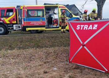 Śmiertelny wypadek w&nbsp;Odrzechowej. Motocyklista zginął po&nbsp;zderzeniu z&nbsp;samochodem