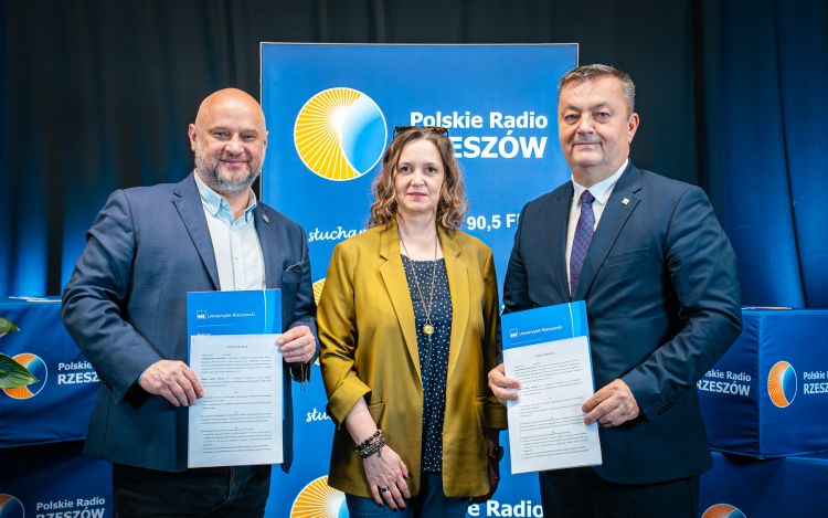 Polskie Radio Rzeszów podpisało porozumienie z Uniwersytetem Rzeszowskim [ZDJĘCIA]