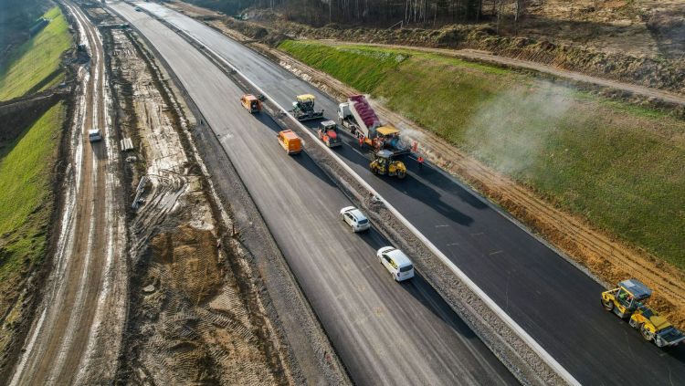 W&nbsp;2025 roku oddano do&nbsp;ruchu ponad 20 km trasy Via Carpatia