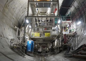 Mamy film z drążonego tunelu w Babicy. Jeszcze tylko 50 metrów i Karpatka przebije wzgórze