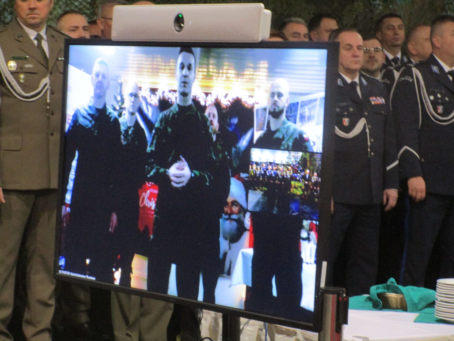 Służby mundurowe Podkarpacia spotkały się na wspólnej Wigilii w Rzeszowie - Polskie Radio Rzeszów