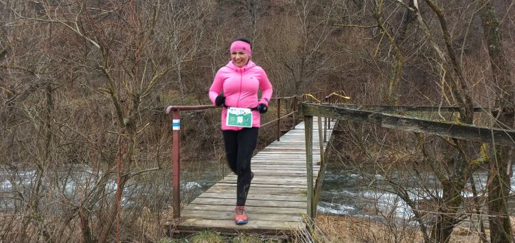 Zimowe zawody biegowe w Huwnikach