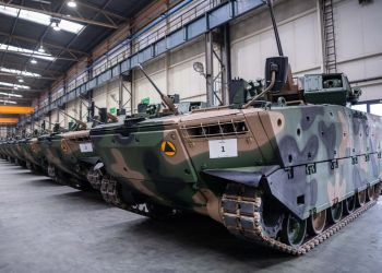 Do 15. Giżyckiej Brygady Zmechanizowanej dotarły Borsuki ze stalowowolskiej huty