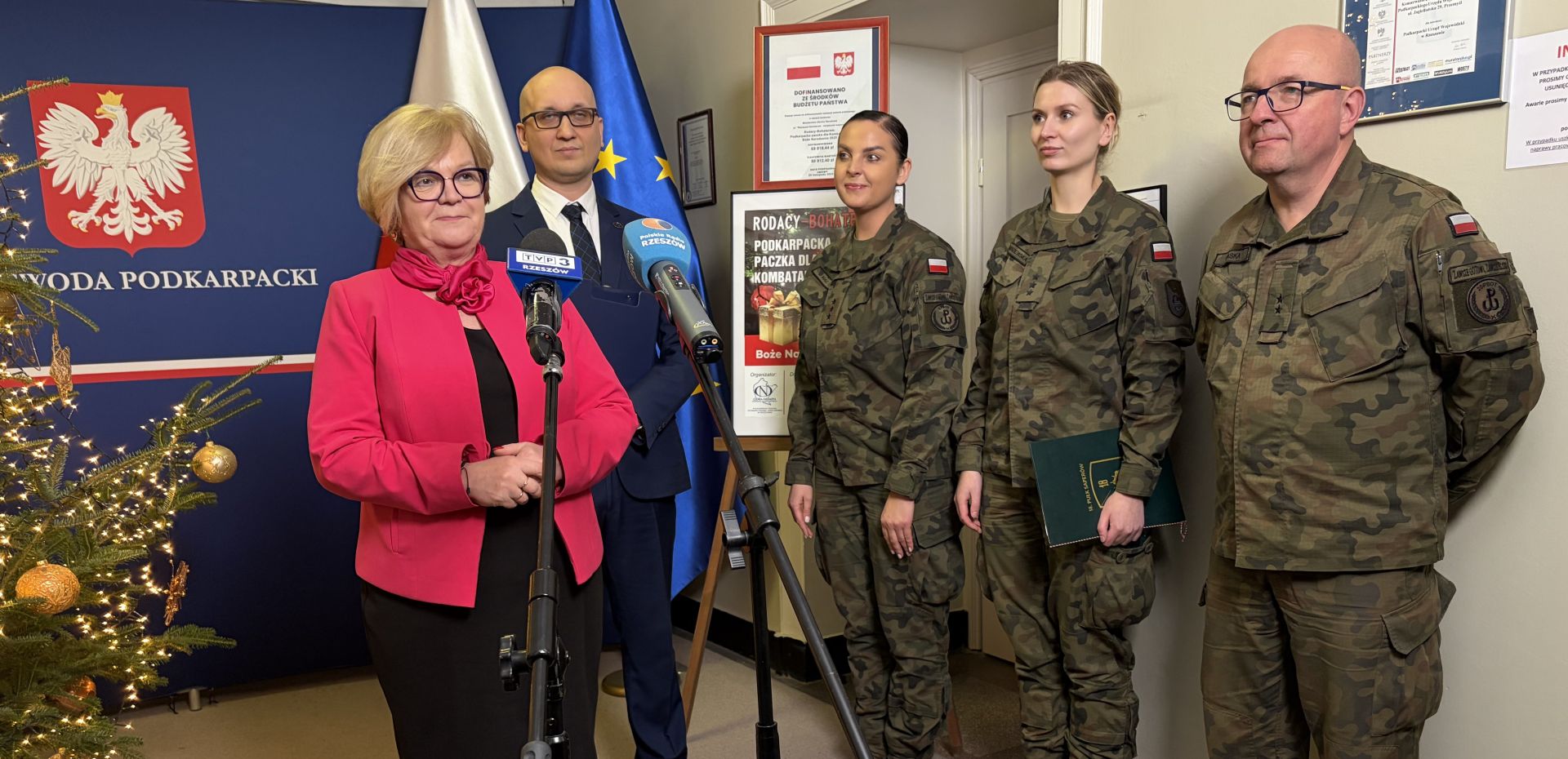 Świąteczne paczki dla podkarpackich kombatantów. Akcja „Rodacy Bohaterom” 6 - Polskie Radio Rzeszów Świąteczne paczki dla podkarpackich kombatantów. Akcja „Rodacy Bohaterom”