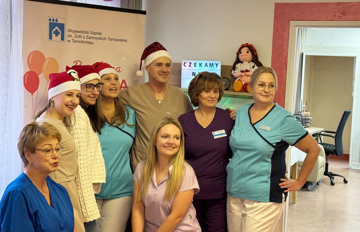 Pierwsza rocznica Szkoły Rodzenia w tarnobrzeskim szpitalu