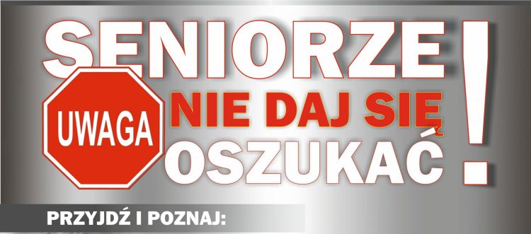 Seniorzy na celowniku oszustów. Ropczyce zapraszają na edukacyjne spotkanie 1 - Polskie Radio Rzeszów Seniorzy na celowniku oszustów. Ropczyce zapraszają na edukacyjne spotkanie
