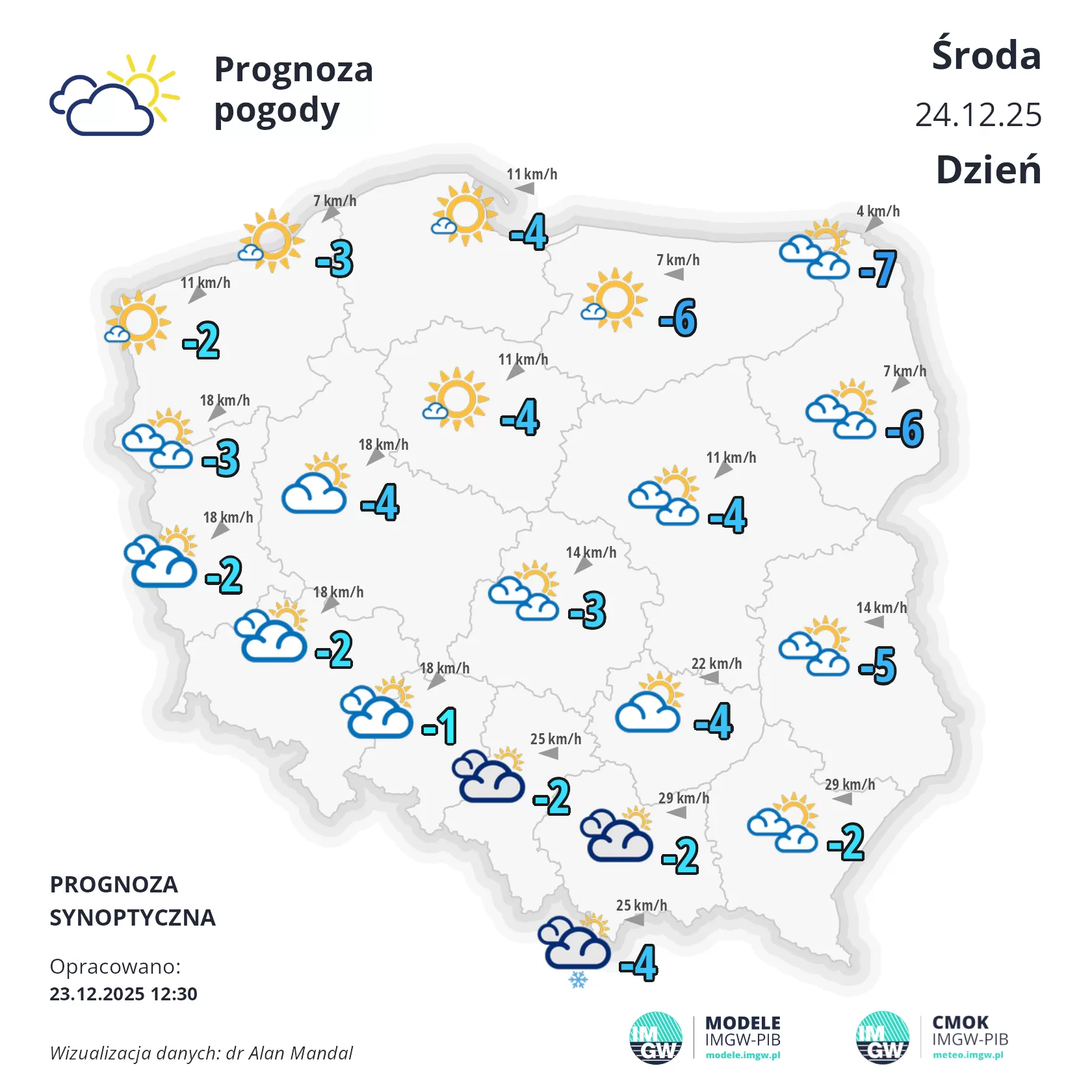 Pogoda na Podkarpaciu w święta Bożego Narodzenia. Będzie mróz i śnieg - Polskie Radio Rzeszów