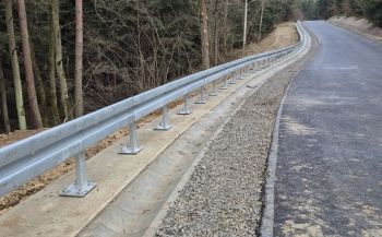 Koniec prac przy stabilizacji osuwiska w Bratkówce koło Krosna