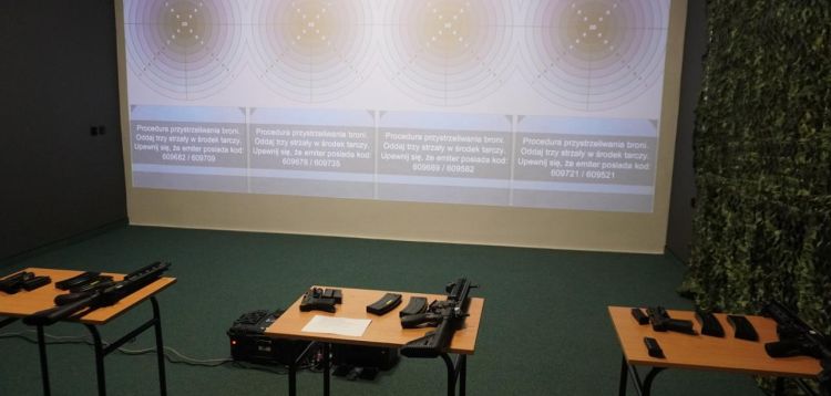 W&nbsp;Zespole Szkół nr&nbsp;4 w&nbsp;Jaśle otwarto wirtualną strzelnicę