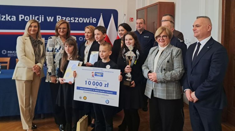 Odblaskowa Szkoła 2025. Wręczono nagrody dla najbardziej aktywnych placówek [ZDJĘCIA]