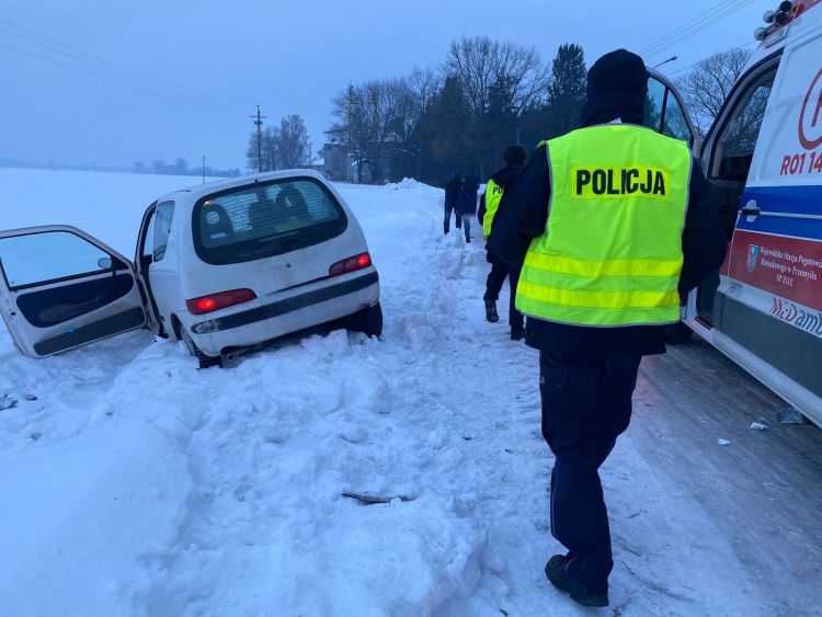 Tragiczny wypadek w&nbsp;Oleszycach. Nie&nbsp;udało się uratować życia 65-latka