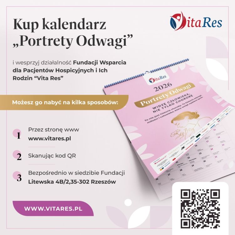 Charytatywny kalendarz „Portrety Odwagi” – wsparcie i nadzieja 1 - Polskie Radio Rzeszów Charytatywny kalendarz „Portrety Odwagi” – wsparcie i nadzieja