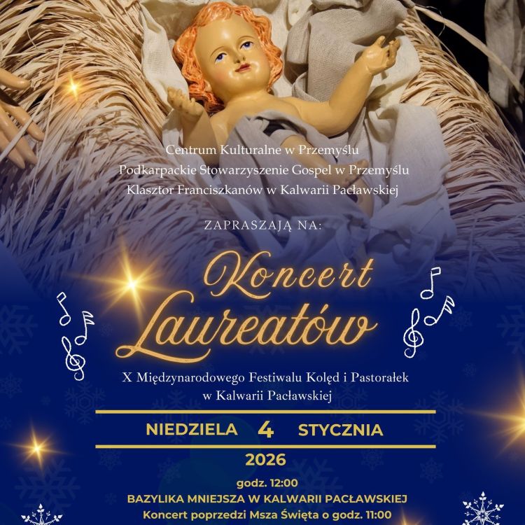 Koncert laureatów X&nbsp;Międzynarodowego Festiwalu Kolęd i&nbsp;Pastorałek w&nbsp;Kalwarii Pacławskiej