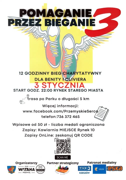 Akcja „Pomaganie przez&nbsp;bieganie” po&nbsp;raz trzeci w&nbsp;Przemyślu