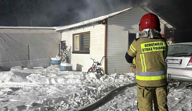 Pożar domu w&nbsp;Głogowie Małopolskim i&nbsp;garażu w&nbsp;Łukawcu