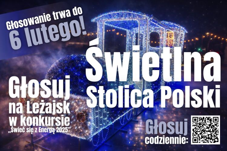 Leżajsk walczy o&nbsp;tytuł „Świetlnej Stolicy Polski”