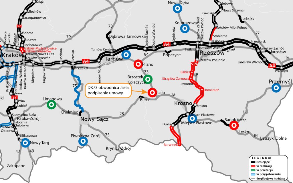 Umowa podpisana. Rusza budowa zachodniej obwodnicy Jasła za 324 mln zł - Polskie Radio Rzeszów