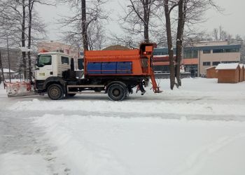 [ZDJĘCIA] Zima na&nbsp;północy Podkarpacia. Intensywne opady śniegu i&nbsp;trudne warunki na&nbsp;drogach