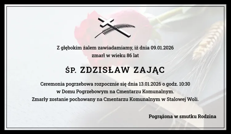 Zmarł Zdzisław Zając, legenda stalowowolskiej lekkoatletyki