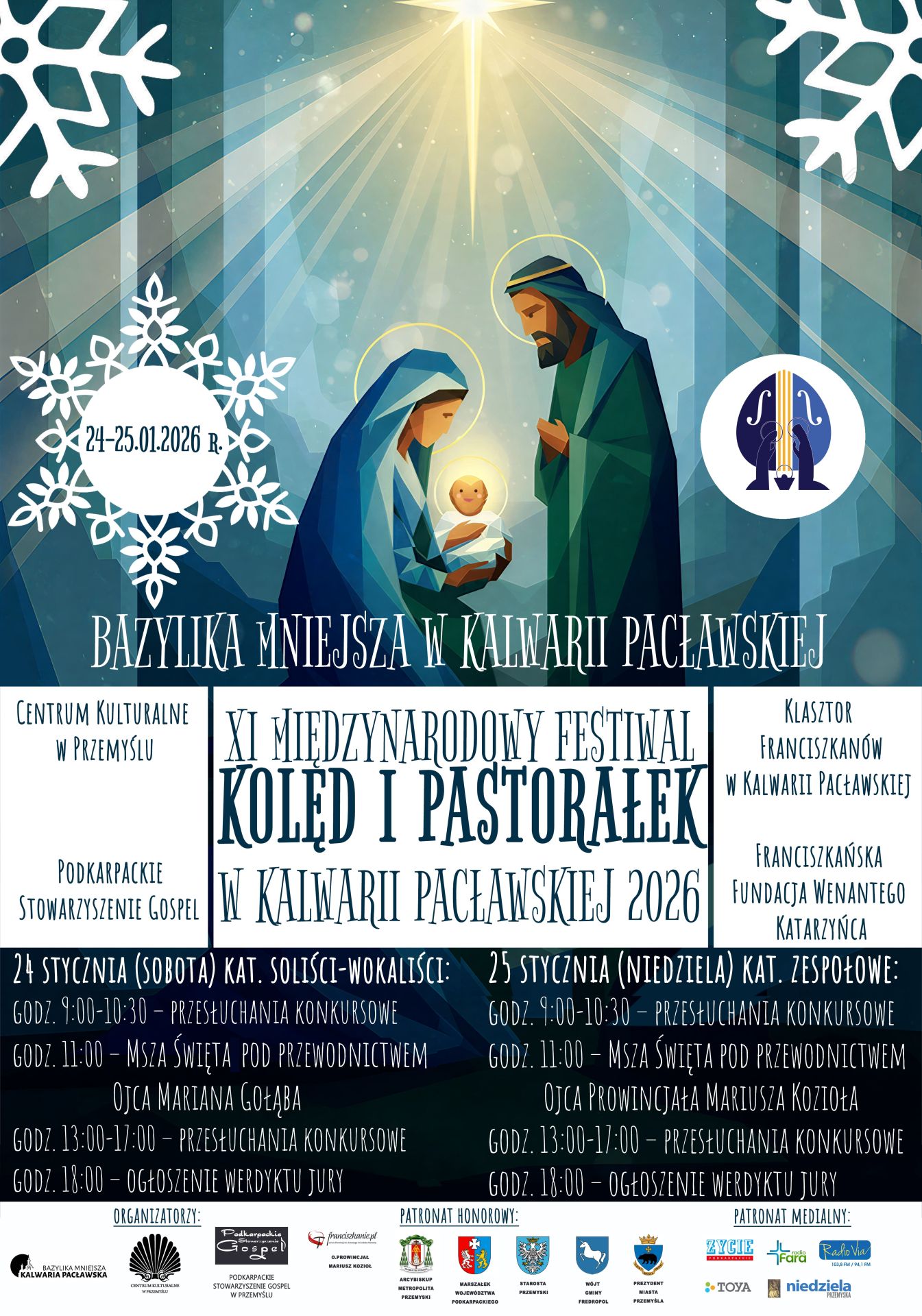 XI Międzynarodowy Festiwal Kolęd i Pastorałek w Kalwarii Pacławskiej - Polskie Radio Rzeszów