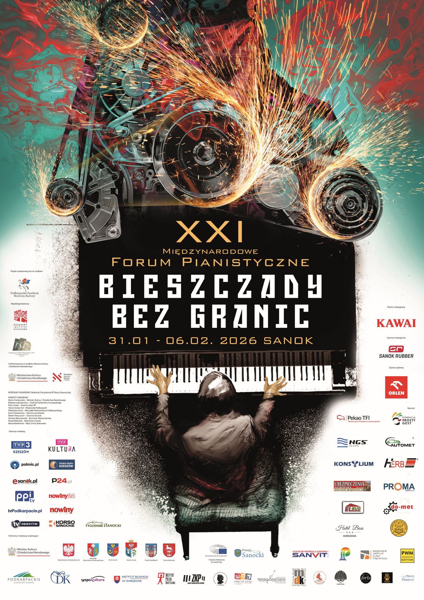 XXI Międzynarodowe FORUM PIANISTYCZNE „Bieszczady bez granic” - Polskie Radio Rzeszów
