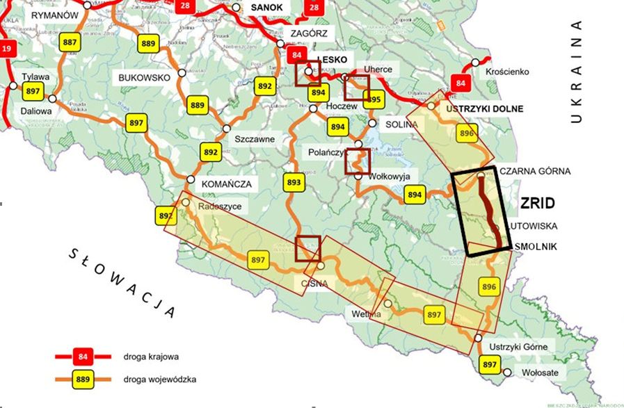 Jest zgoda na rozbudowę pierwszego odcinka Wielkiej Pętli Bieszczadzkiej [WIZUALIZACJE] - Polskie Radio Rzeszów