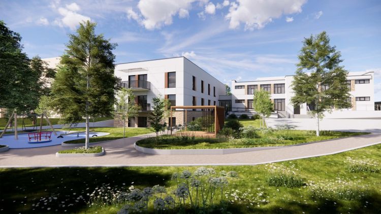 Nowy Dom Wspomaganych Społeczności Mieszkaniowych w Jarosławiu. Zamieszka w nim 12 osób z niepełnosprawnością - Polskie Radio Rzeszów