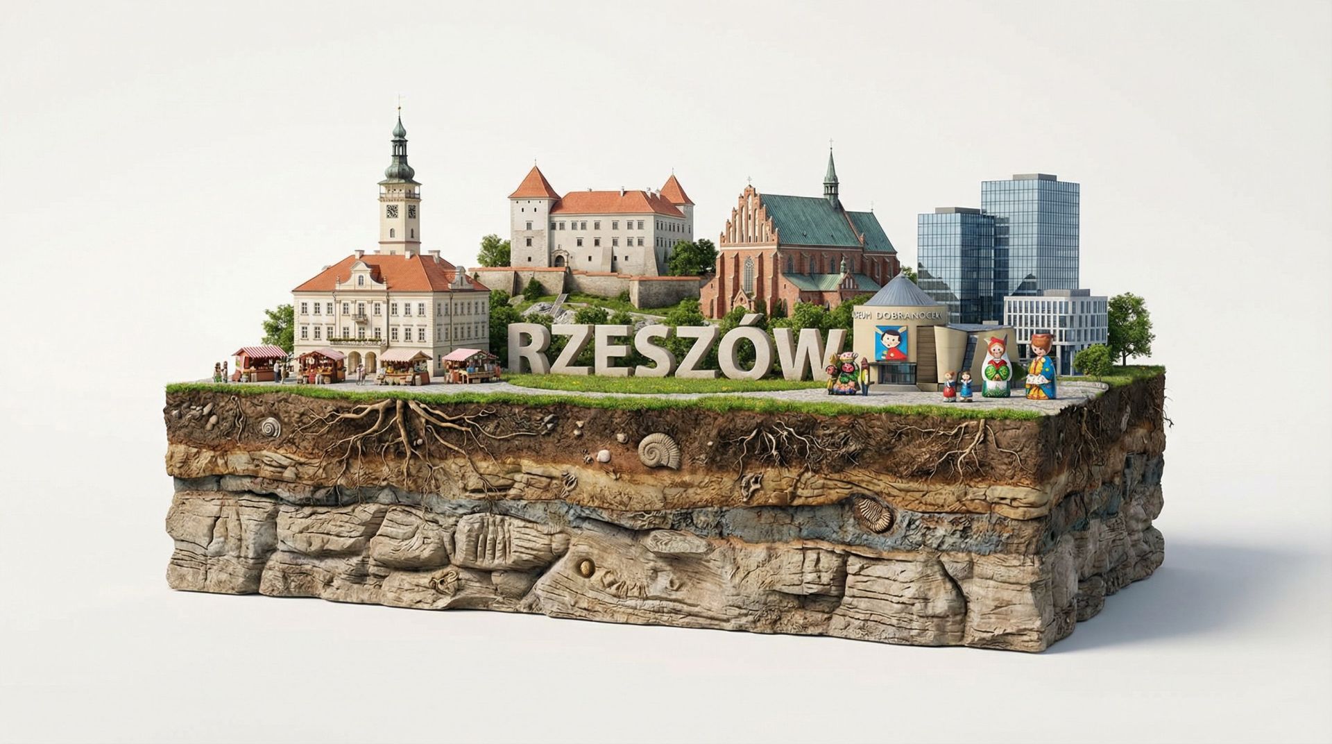 Google zachęca do tworzenia realistycznych makiet miast z użyciem AI. Zobacz jak wygląda makieta Rzeszowa - Polskie Radio Rzeszów