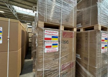 „Ciepło z&nbsp;Polski dla Kijowa”. Pierwsza partia generatorów dotarła do&nbsp;ukraińskiej stolicy