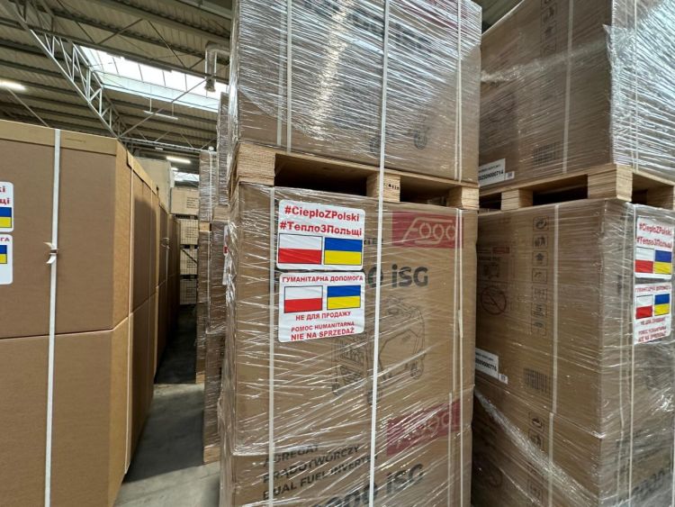 „Ciepło z&nbsp;Polski dla Kijowa”. Pierwsza partia generatorów dotarła do&nbsp;ukraińskiej stolicy