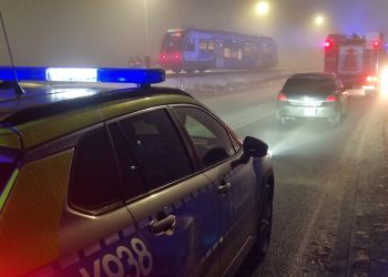 Śmiertelny wypadek na&nbsp;torach w&nbsp;Zaborowie. Szynobus potrącił mężczyznę