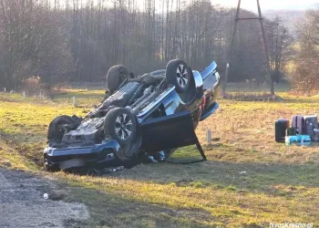 Zablokowana jest droga krajowa nr&nbsp;28 na&nbsp;odcinku Jasło – Krosno [AKTUALIZACJA]