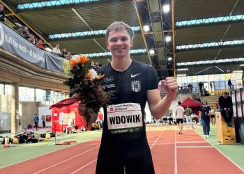 Oliwer Wdowik wygrał bieg na&nbsp;60 metrów w&nbsp;Dortmundzie. Historyczny wynik zawodnika Resovii