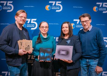 Joanna Janowska-Augustyn i&nbsp;Marcin Dudek w&nbsp;„Radiowej Galerii pod&nbsp;Zegarem”