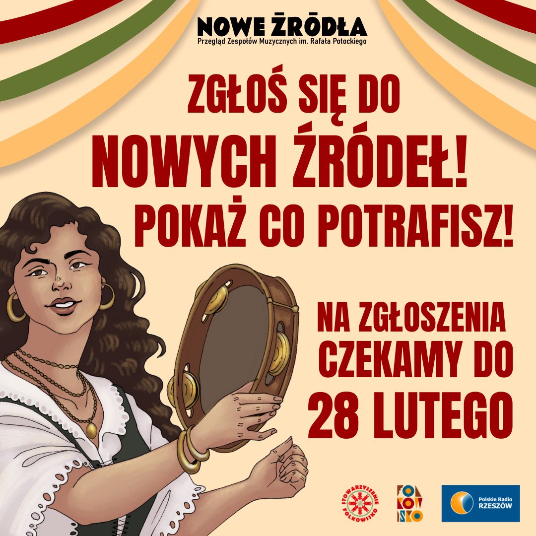 Nowe Źródła 2026 - Zgłoszenia - Polskie Radio Rzeszów