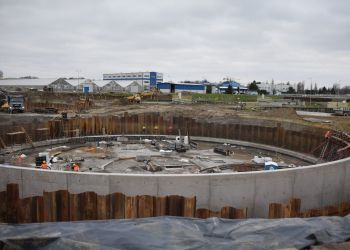 Powstaje nowy zbiornik na&nbsp;terenie oczyszczalni ścieków w&nbsp;Rzeszowie. Koszt inwestycji wynosi 226 mln zł