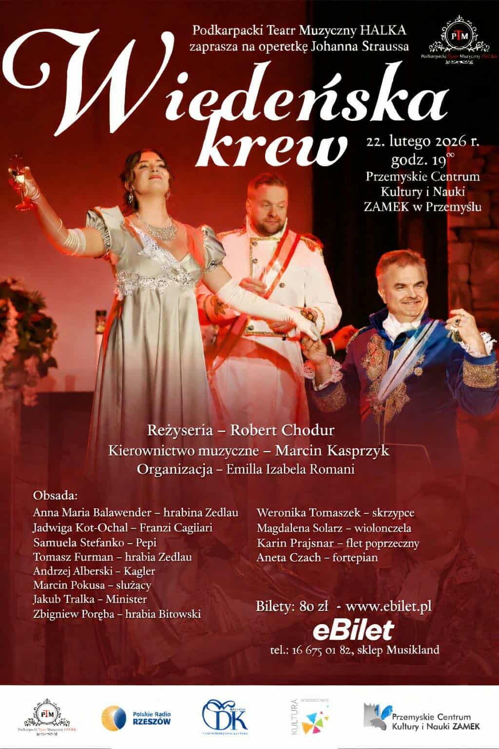 Operetka „Wiedeńska krew” 7 - Polskie Radio Rzeszów Operetka „Wiedeńska krew” - Polskie Radio Rzeszów