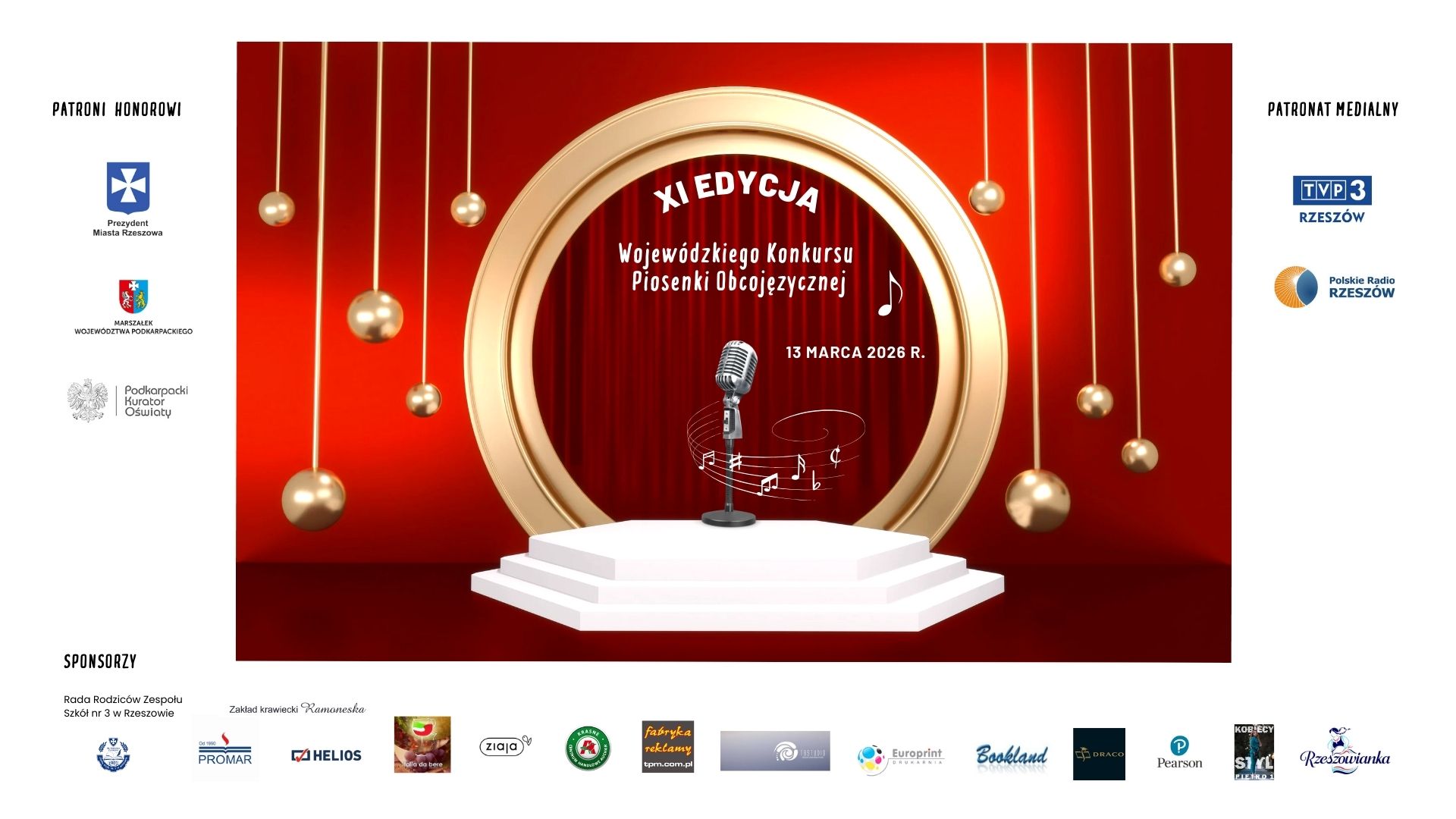 XI Edycja Wojewódzkiego Konkursu Piosenki Obcojęzycznej 58 - Polskie Radio Rzeszów XI Edycja Wojewódzkiego Konkursu Piosenki Obcojęzycznej - Polskie Radio Rzeszów