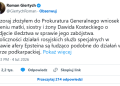 Wniosek o&nbsp;wznowienie śledztwa ws. śmierci Dawida Kosteckiego. Roman Giertych zwrócił się do&nbsp;Prokuratora Generalnego