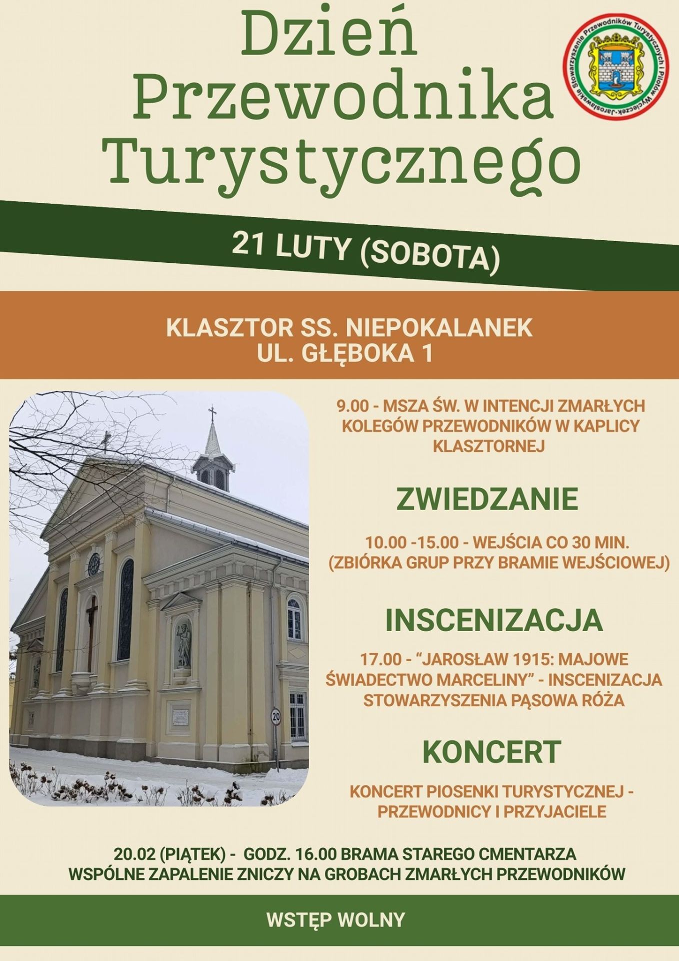 Bezpłatne zwiedzanie klasztoru w Jarosławiu. Obchody Dnia Przewodnika Turystycznego 2 - Polskie Radio Rzeszów Bezpłatne zwiedzanie klasztoru w Jarosławiu. Obchody Dnia Przewodnika Turystycznego - Polskie Radio Rzeszów
