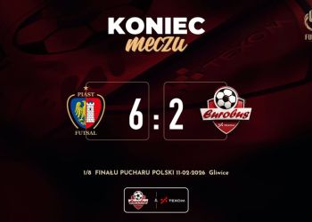 Eurobus Przemyśl odpada z&nbsp;Pucharu Polski po&nbsp;przegranej z&nbsp;Piastem Gliwice