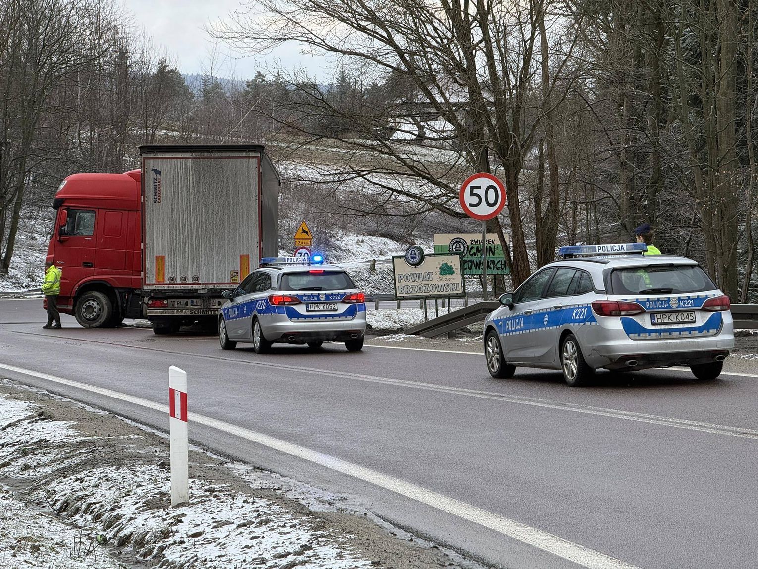 DK19 w Woli Komborskiej ponownie przejezdna 6 - Polskie Radio Rzeszów DK19 w Woli Komborskiej ponownie przejezdna - Polskie Radio Rzeszów