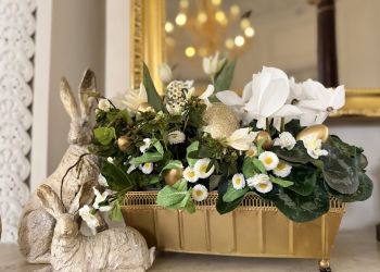 Wielkanocny Festiwal Kwiatów w Zarzeczu – wyjątkowe kompozycje do 11 kwietnia w Muzeum Dzieduszyckich 3 - Polskie Radio Rzeszów Wielkanocny Festiwal Kwiatów w Zarzeczu – wyjątkowe kompozycje do 11 kwietnia w Muzeum Dzieduszyckich