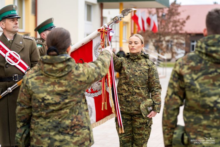 40 nowych funkcjonariuszy zasiliło Bieszczadzki Oddział Straży Granicznej