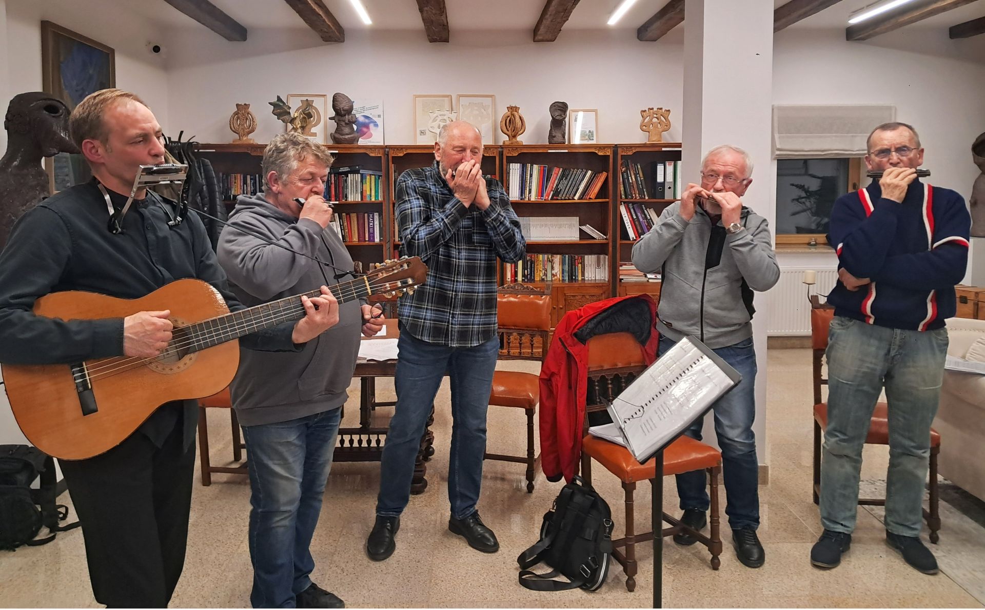 „Grupa harmonijkowa Spichlerz” – pasja, która wraca po latach - Polskie Radio Rzeszów