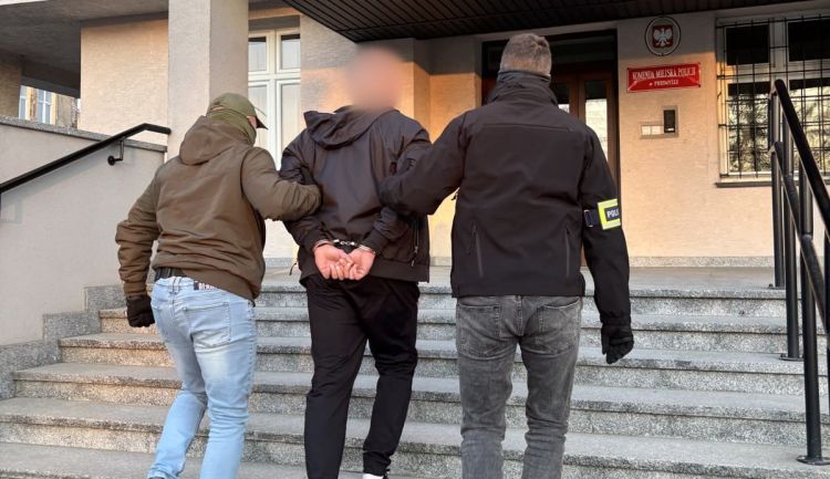 34-latek zatrzymany przez&nbsp;podkarpackich poszukiwaczy