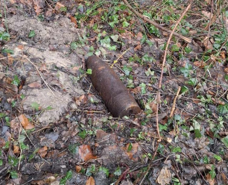 Niewybuchy z&nbsp;II&nbsp;wojny światowej w&nbsp;Hyżnem. Pociski artyleryjskie zabezpieczone przez&nbsp;saperów